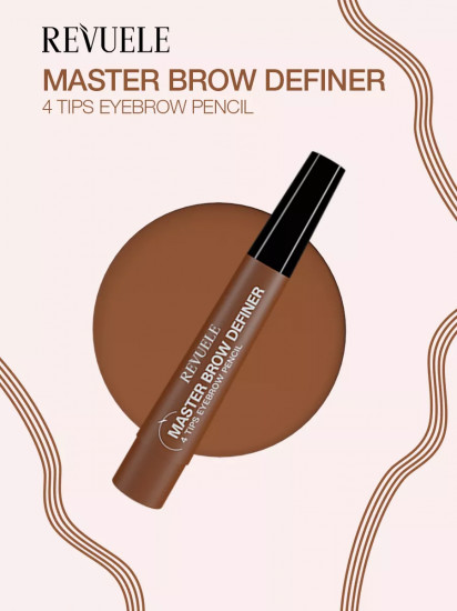 Маркер для бровей «4 Tips Eyebrow Pencil», оттенок Light