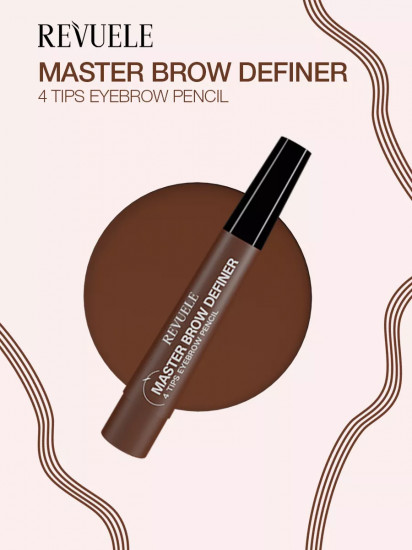 Маркер для бровей «4 Tips Eyebrow Pencil», оттенок Medium