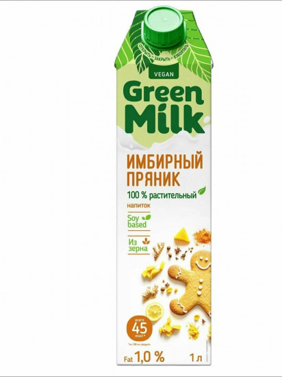Напиток на соевой основе «Имбирный пряник»