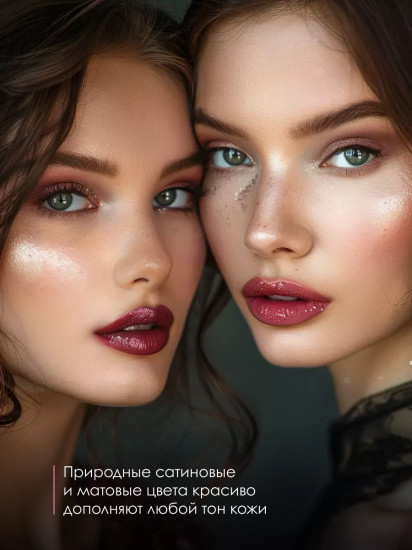 Палетка теней для век, оттенок 507 Натуральный сатиновый
