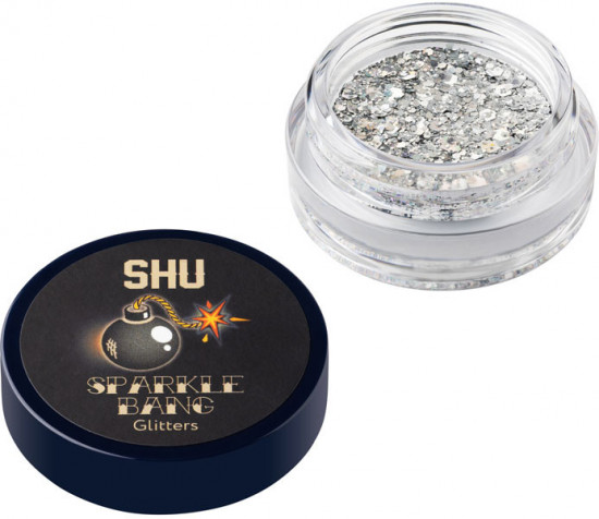 Глиттер для макияжа «Sparkle Bang», оттенок №134 Серебряный