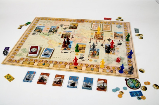 Настольная игра «Вокруг света за 80 дней»