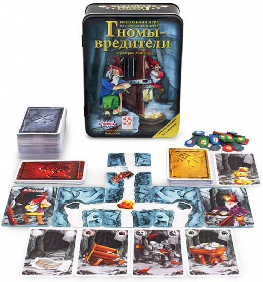 Игра настольная «Гномы-вредители Делюкс»