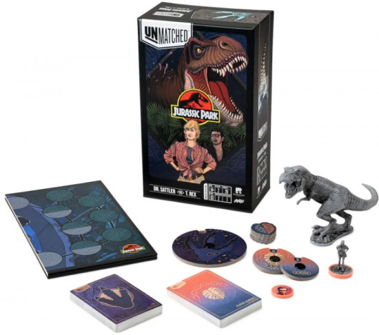 Игра настольная «Dr. Sattler vs T. Rex»