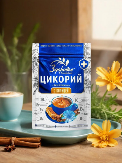 Цикорий гранулированный с корицей