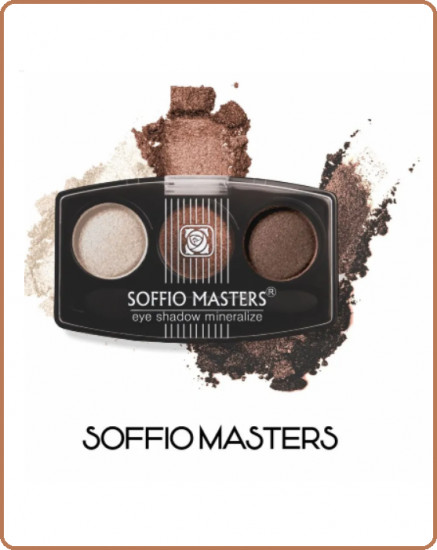 Тени для век «Rich Velvety Finish», оттенок N8 Изящный коричневый