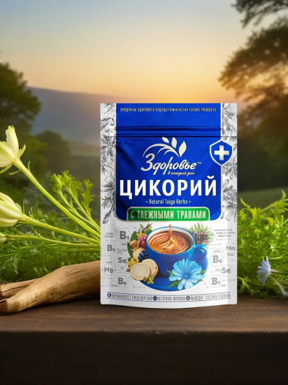 Цикорий гранулированный с таежными травами