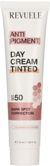 Крем для лица против пигментации дневной тонирующий «Anti Pigment Day Cream Tinted» SPF 50