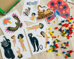 Мозаика с аппликацией «Маугли» - Фото 8