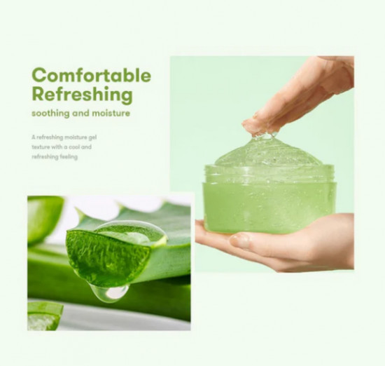 Гель для лица и тела успокаивающий «The Natural Aloe Soothing Gel Cica Plus Mickey»