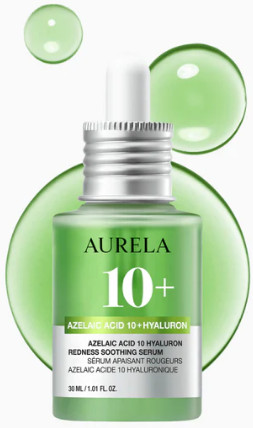 Успокаивающая сыворотка для лица с азелаиновой кислотой «Azelaic Acid 10 Hyaluron Redness Soothing Serum»