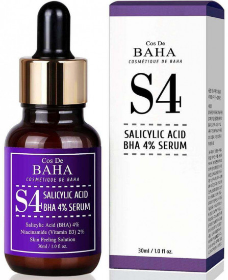 Сыворотка для проблемной кожи «S4 BHA Salicylic Acid 4%»