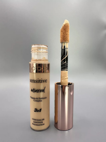 Консилер минеральный «Mineral 3 in 1 Concealer», оттенок 002 Rose Beige