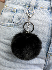 Брелок меховой «Ночное облако» - Фото 1