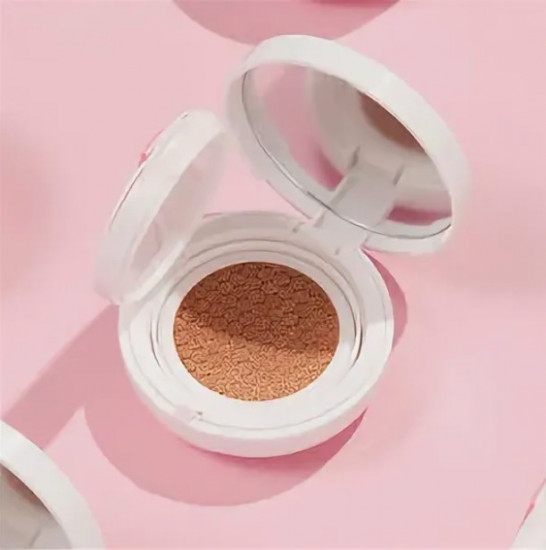 Стойкий кушон «Pink Cover Essence Sun Cushion SPF50+ PA+++», оттенок 23