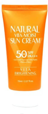 Многофункциональный солнцезащитный крем «Natural Vita Moist Sun Cream SPF50»
