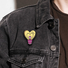 Значок-пин «Лампочка» - Фото 4