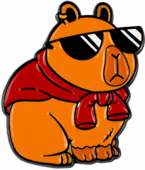 Значок-пин «Капибара» - Фото 1