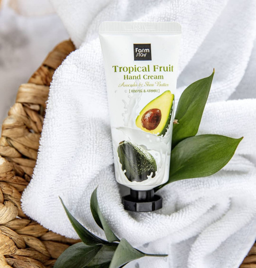 Крем для рук с авокадо «Tropical Fruit Hand Cream Avocado»