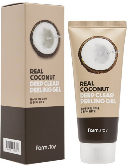 Пилинг-гель для лица с экстрактом кокоса «Clear Peeling Gel Coconut»