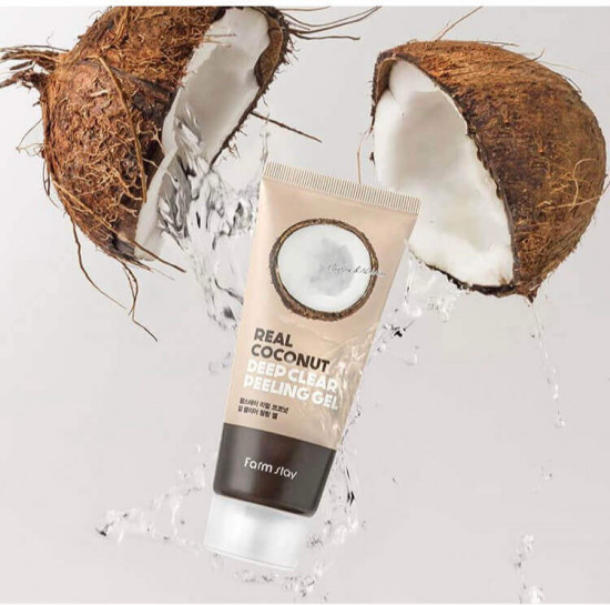 Пилинг-гель для лица с экстрактом кокоса «Clear Peeling Gel Coconut»