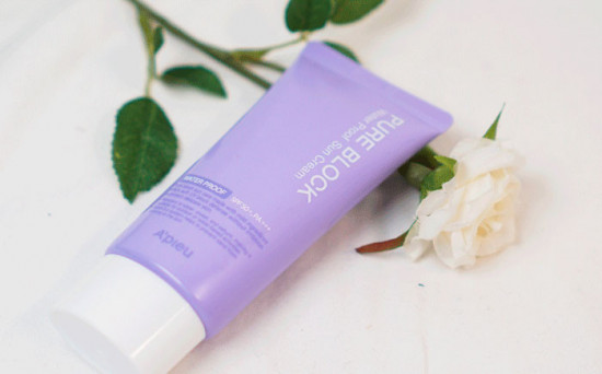 Крем для лица солнцезащитный SPF 50+ «Pure Block Water Proof Sun Cream»