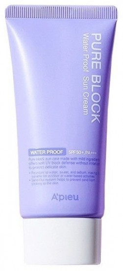 Крем для лица солнцезащитный SPF 50+ «Pure Block Water Proof Sun Cream»