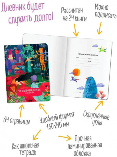 Читательский дневник с заданиями. Сказки. Девушка и лев