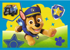 Набор пазлов 4 в 1 «Щенячий патруль. Бегущие щенки» - Фото 4
