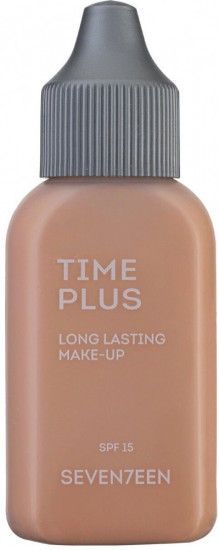 Тональный крем для лица матовый увлажняющий SPF15 «Time Plus», оттенок 07 Летний загар
