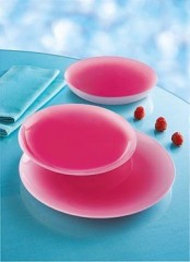 Тарелка десертная Fizz Strawberry, диаметр 20 см - Фото 1