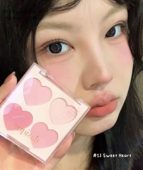 Палетка румян для лица «Blending Mood Cheek», оттенок 13 Sweet Heart