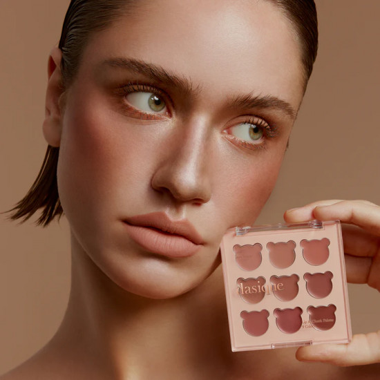 Палетка румян и помад «Mood painting lip & cheek palette», оттенок 05 Cozy Bear