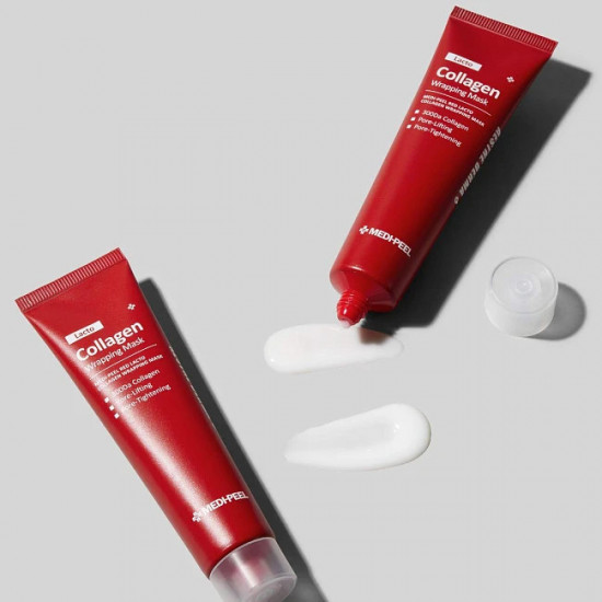 Маска-пленка для лица «Red Lacto Collagen Wrapping Mask»