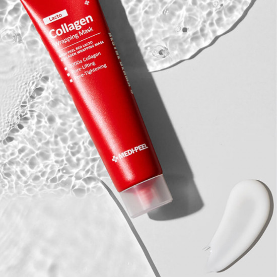Маска-пленка для лица «Red Lacto Collagen Wrapping Mask»
