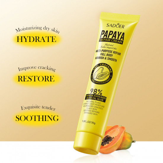 Крем для тела против сухости и трещин «Papaya Repair Cream»