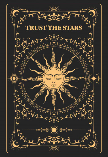 Ежедневник недатированный «Trust the stars»