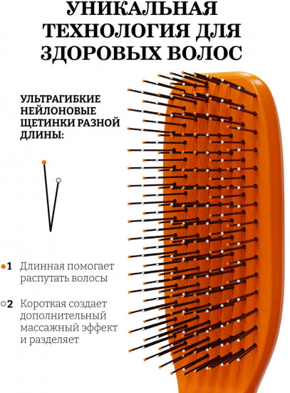 Щетка для волос глянцевая