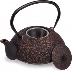 Чайник заварочный чугунный с эмалированным покрытием внутри «Agness» - Фото 2
