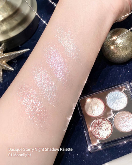 Палетка теней для век «Starry Night Shadow Palette», оттенок 01 Moonlight