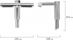 Смеситель-электросушитель для раковины SF1204 - Фото 17