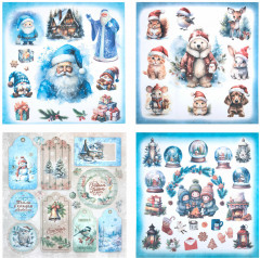 Набор бумаги для скрапбукинга - Фото 10