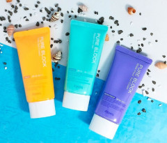 Гель для лица солнцезащитный SPF50+ «Pure Block Aqua Sun Gel» - Фото 5