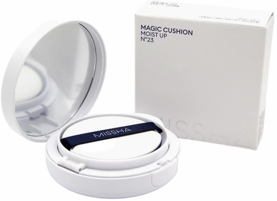 Кушон для лица увлажняющий SPF50+ PA+++ «Missha Magic Cushion Moist Up», оттенок 23