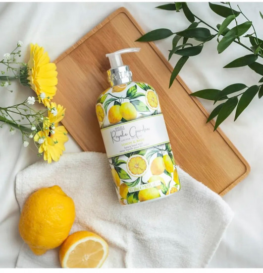 Мыло для рук жидкое «Lemon & Basil Hand Wash. Лимон и базилик»