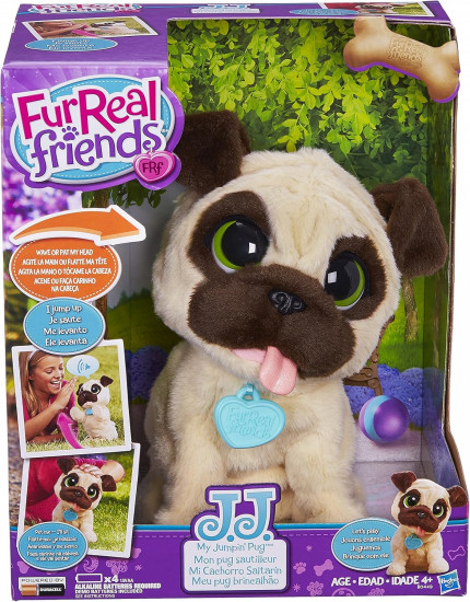 Игрушка интерактивная «JJ My Jumpin' Pug. Джей-Джей — мой прыгающий мопс»