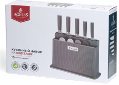 Набор из разделочных досок и ножей с держателем - Фото 7