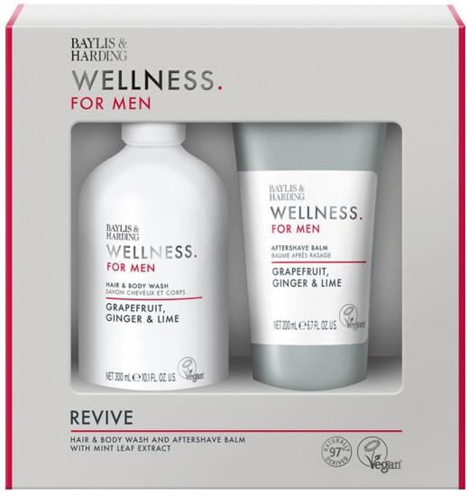 Набор подарочный для мужчин «Wellness For Men Revived&Ready Gift Set»
