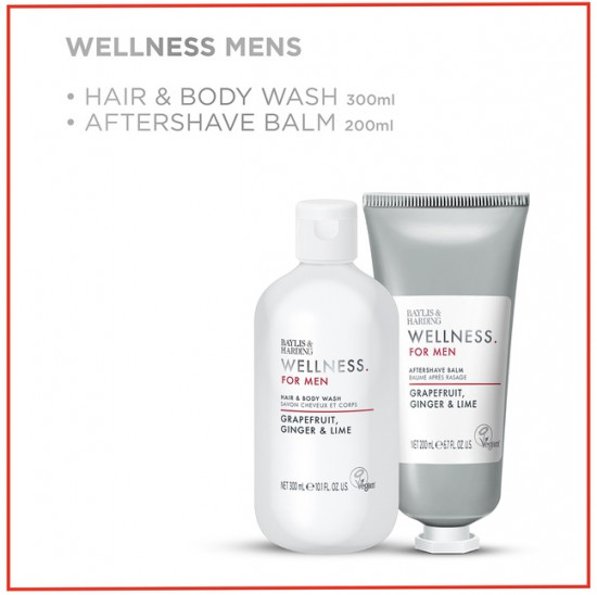 Набор подарочный для мужчин «Wellness For Men Revived&Ready Gift Set»