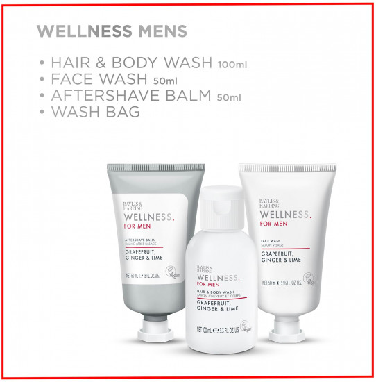 Набор подарочный для мужчин «Wellness For Men Everyday Revival Gift Set»